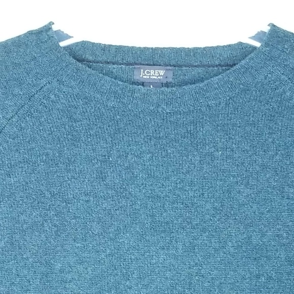J Crew New York Sweater Mens Size L Large Green - Picture 2 of 7